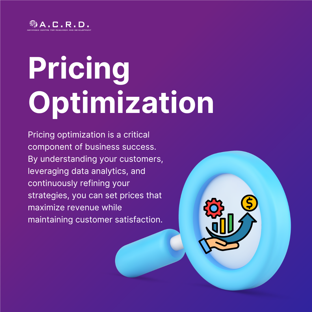 Pricing Optimization image