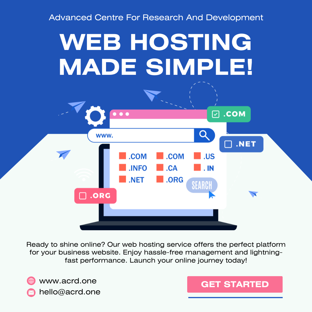 Web Hosting Poster